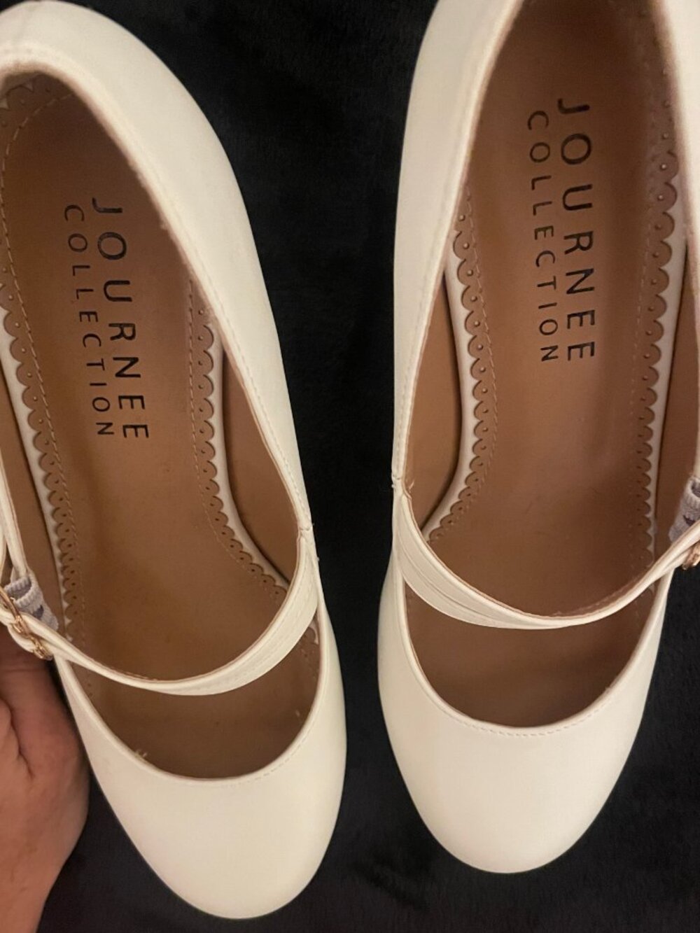 Journee Collection Windy Double Strap Mary Jane Pumps - Picture 4 of 5
